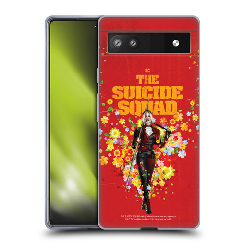 The Suicide Squad 2021 Character Poster Harley Quinn Soft Gel Case for Google Pixel 6a
