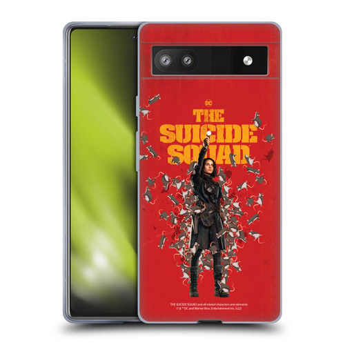The Suicide Squad 2021 Character Poster Ratcatcher Soft Gel Case for Google Pixel 6a