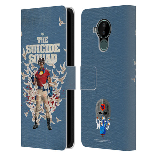 The Suicide Squad 2021 Character Poster Peacemaker Leather Book Wallet Case Cover For Nokia C30