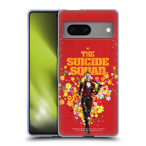 The Suicide Squad 2021 Character Poster Harley Quinn Soft Gel Case for Google Pixel 7