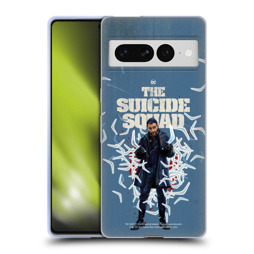 The Suicide Squad 2021 Character Poster Captain Boomerang Soft Gel Case for Google Pixel 7 Pro