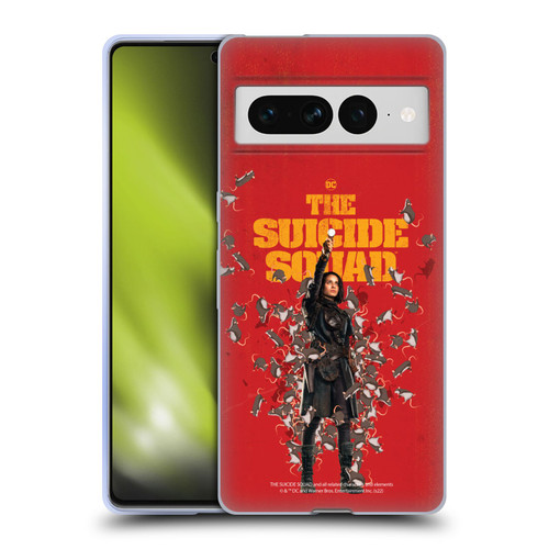 The Suicide Squad 2021 Character Poster Ratcatcher Soft Gel Case for Google Pixel 7 Pro