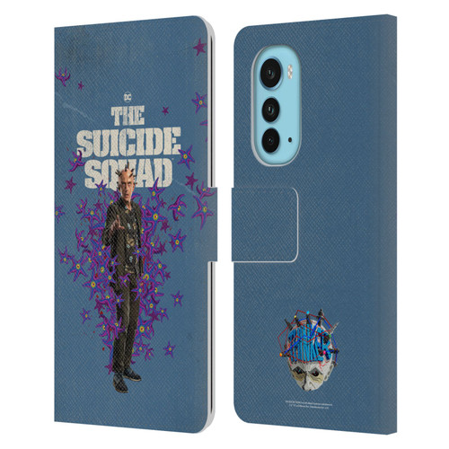The Suicide Squad 2021 Character Poster Thinker Leather Book Wallet Case Cover For Motorola Edge (2022)