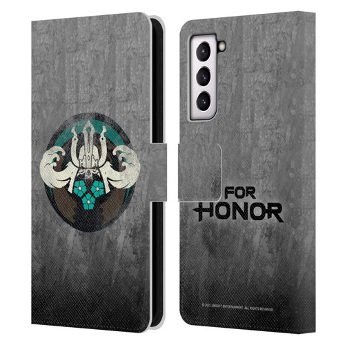 For Honor Icons Samurai Leather Book Wallet Case Cover For Samsung Galaxy S21 5G