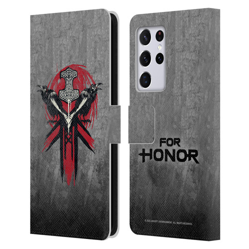 For Honor Icons Viking Leather Book Wallet Case Cover For Samsung Galaxy S21 Ultra 5G