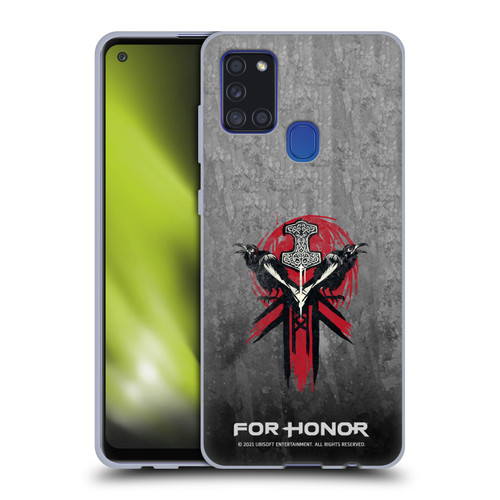 For Honor Icons Viking Soft Gel Case for Samsung Galaxy A21s (2020)
