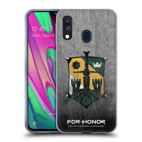 For Honor Icons Knight Soft Gel Case for Samsung Galaxy A40 (2019)