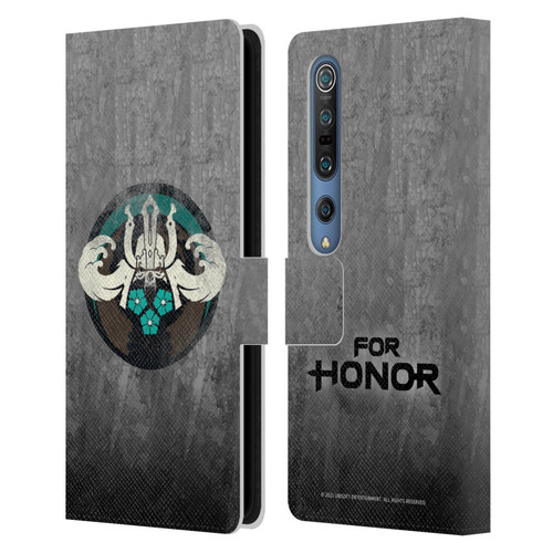 For Honor Icons Samurai Leather Book Wallet Case Cover For Xiaomi Mi 10 5G / Mi 10 Pro 5G