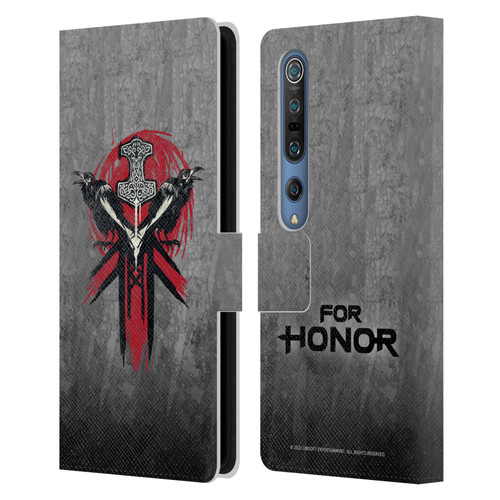 For Honor Icons Viking Leather Book Wallet Case Cover For Xiaomi Mi 10 5G / Mi 10 Pro 5G
