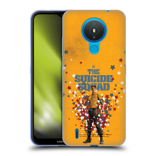 The Suicide Squad 2021 Character Poster Rick Flag Soft Gel Case for Nokia 1.4