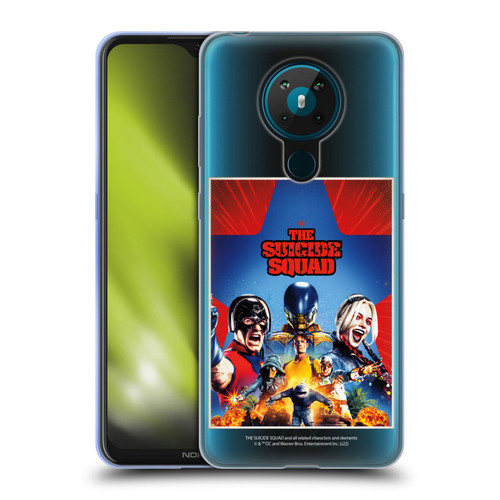 The Suicide Squad 2021 Character Poster Group Soft Gel Case for Nokia 5.3