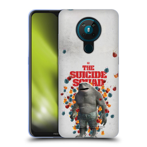 The Suicide Squad 2021 Character Poster King Shark Soft Gel Case for Nokia 5.3