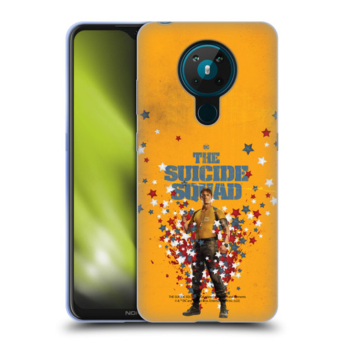 The Suicide Squad 2021 Character Poster Rick Flag Soft Gel Case for Nokia 5.3