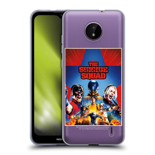 The Suicide Squad 2021 Character Poster Group Soft Gel Case for Nokia C10 / C20