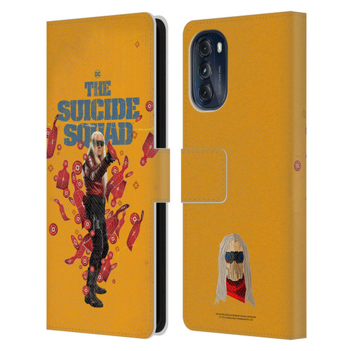 The Suicide Squad 2021 Character Poster Savant Leather Book Wallet Case Cover For Motorola Moto G (2022)