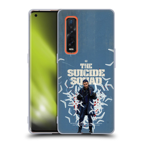The Suicide Squad 2021 Character Poster Captain Boomerang Soft Gel Case for OPPO Find X2 Pro 5G