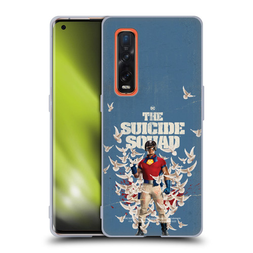 The Suicide Squad 2021 Character Poster Peacemaker Soft Gel Case for OPPO Find X2 Pro 5G