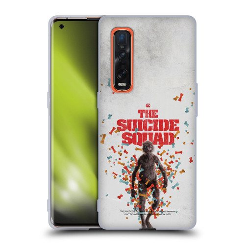 The Suicide Squad 2021 Character Poster Weasel Soft Gel Case for OPPO Find X2 Pro 5G