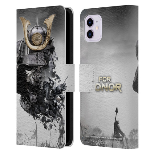For Honor Key Art Samurai Leather Book Wallet Case Cover For Apple iPhone 11