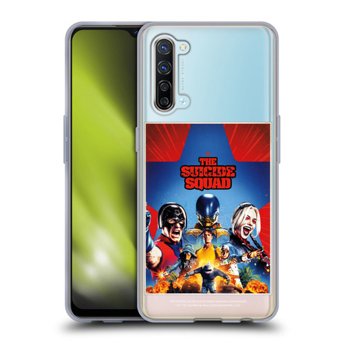 The Suicide Squad 2021 Character Poster Group Soft Gel Case for OPPO Find X2 Lite 5G