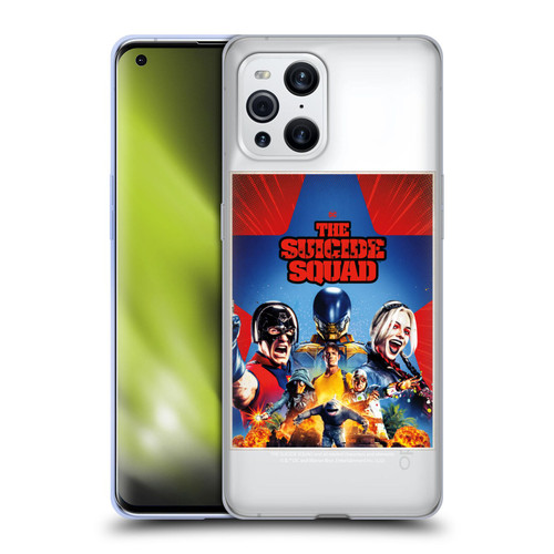 The Suicide Squad 2021 Character Poster Group Soft Gel Case for OPPO Find X3 / Pro