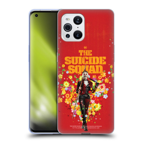 The Suicide Squad 2021 Character Poster Harley Quinn Soft Gel Case for OPPO Find X3 / Pro