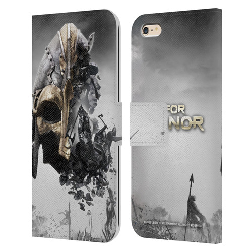 For Honor Key Art Viking Leather Book Wallet Case Cover For Apple iPhone 6 Plus / iPhone 6s Plus
