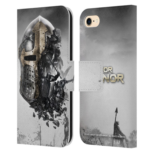 For Honor Key Art Knight Leather Book Wallet Case Cover For Apple iPhone 7 / 8 / SE 2020 & 2022