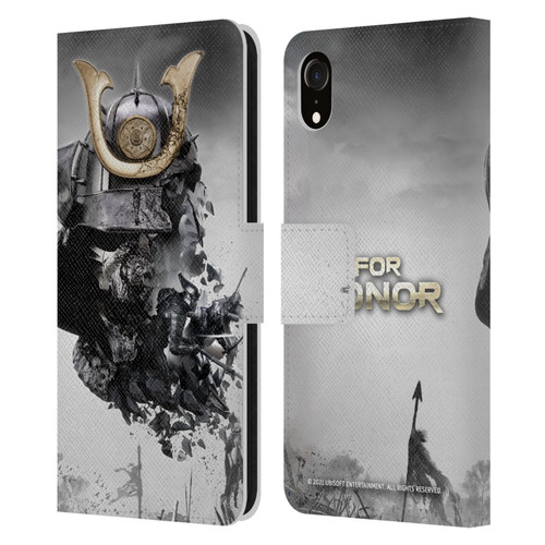 For Honor Key Art Samurai Leather Book Wallet Case Cover For Apple iPhone XR
