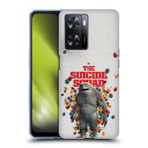 The Suicide Squad 2021 Character Poster King Shark Soft Gel Case for OPPO A57s