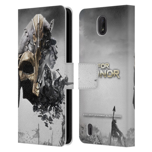 For Honor Key Art Viking Leather Book Wallet Case Cover For Nokia C01 Plus/C1 2nd Edition