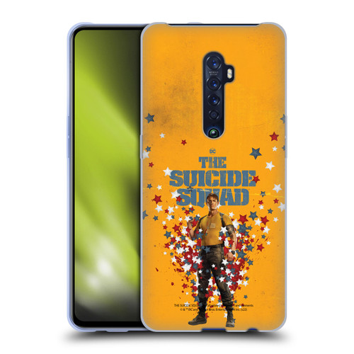 The Suicide Squad 2021 Character Poster Rick Flag Soft Gel Case for OPPO Reno 2
