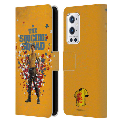 The Suicide Squad 2021 Character Poster Rick Flag Leather Book Wallet Case Cover For OnePlus 9 Pro