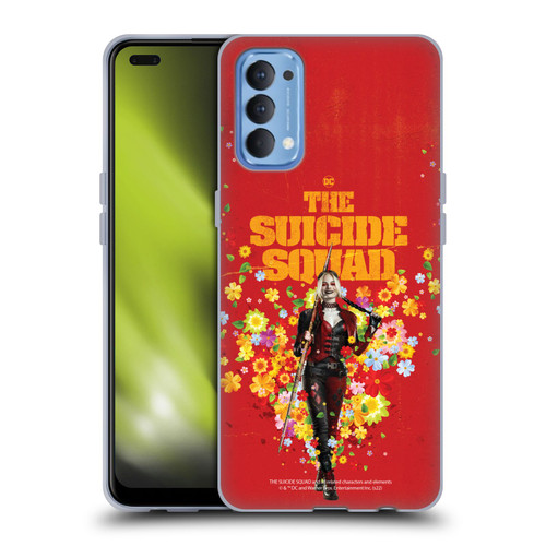 The Suicide Squad 2021 Character Poster Harley Quinn Soft Gel Case for OPPO Reno 4 5G