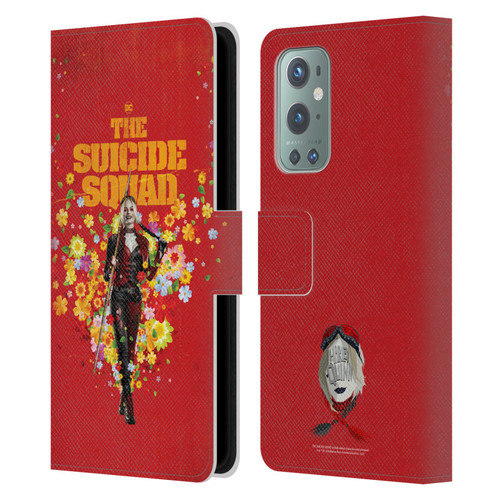 The Suicide Squad 2021 Character Poster Harley Quinn Leather Book Wallet Case Cover For OnePlus 9