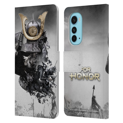 For Honor Key Art Samurai Leather Book Wallet Case Cover For Motorola Edge (2022)