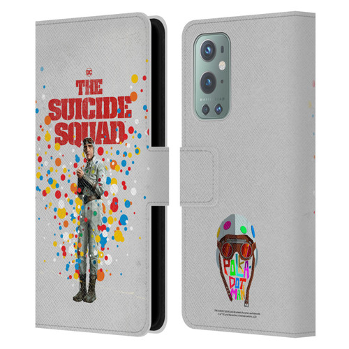 The Suicide Squad 2021 Character Poster Polkadot Man Leather Book Wallet Case Cover For OnePlus 9