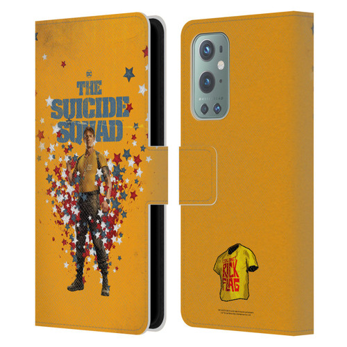 The Suicide Squad 2021 Character Poster Rick Flag Leather Book Wallet Case Cover For OnePlus 9