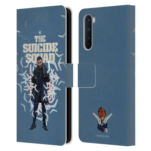 The Suicide Squad 2021 Character Poster Captain Boomerang Leather Book Wallet Case Cover For OnePlus Nord 5G