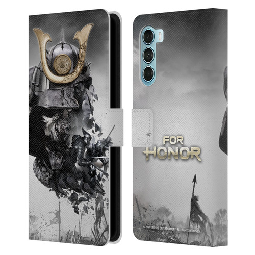 For Honor Key Art Samurai Leather Book Wallet Case Cover For Motorola Edge S30 / Moto G200 5G