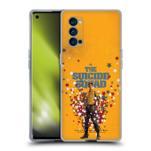 The Suicide Squad 2021 Character Poster Rick Flag Soft Gel Case for OPPO Reno 4 Pro 5G