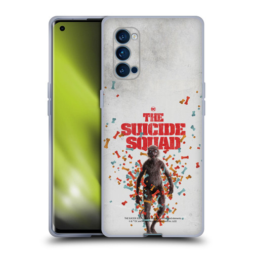 The Suicide Squad 2021 Character Poster Weasel Soft Gel Case for OPPO Reno 4 Pro 5G