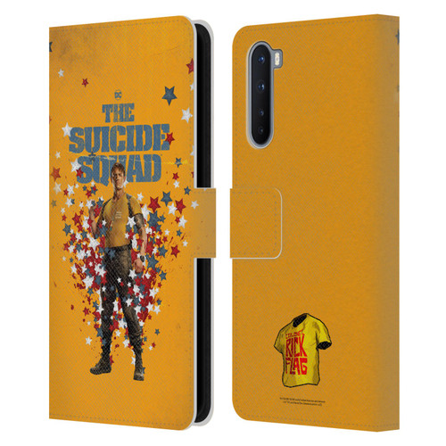 The Suicide Squad 2021 Character Poster Rick Flag Leather Book Wallet Case Cover For OnePlus Nord 5G