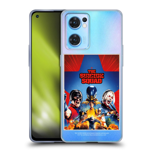 The Suicide Squad 2021 Character Poster Group Soft Gel Case for OPPO Reno7 5G / Find X5 Lite