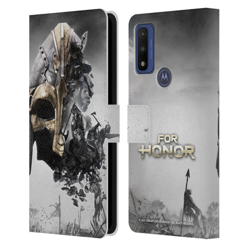 For Honor Key Art Viking Leather Book Wallet Case Cover For Motorola G Pure