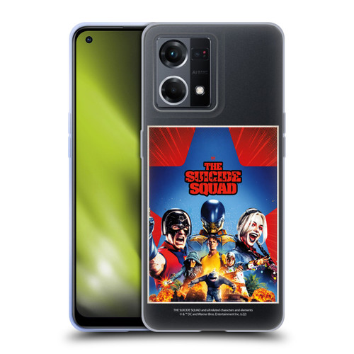 The Suicide Squad 2021 Character Poster Group Soft Gel Case for OPPO Reno8 4G