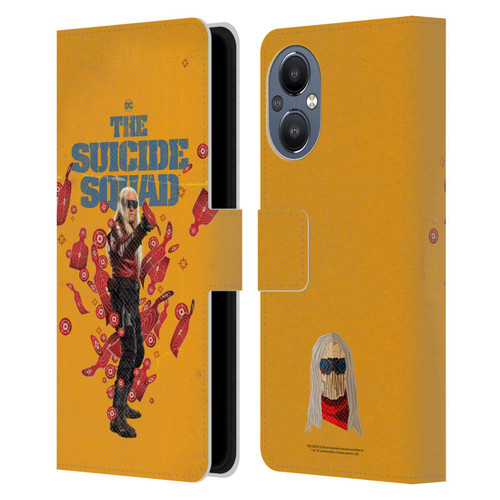 The Suicide Squad 2021 Character Poster Savant Leather Book Wallet Case Cover For OnePlus Nord N20 5G