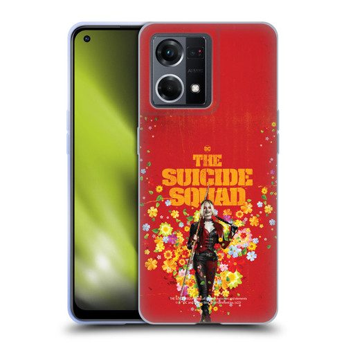 The Suicide Squad 2021 Character Poster Harley Quinn Soft Gel Case for OPPO Reno8 4G