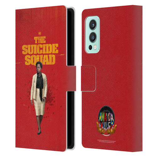 The Suicide Squad 2021 Character Poster Amanda Waller Leather Book Wallet Case Cover For OnePlus Nord 2 5G