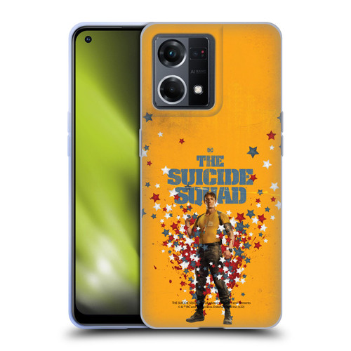 The Suicide Squad 2021 Character Poster Rick Flag Soft Gel Case for OPPO Reno8 4G